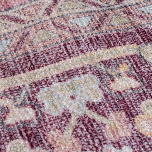 Flair Rugs Svijetlo crveni perivi tepih od mje&amp;scaron;avine recikliranih vlakana 120x170 cm Windsor &amp;ndash; Slike