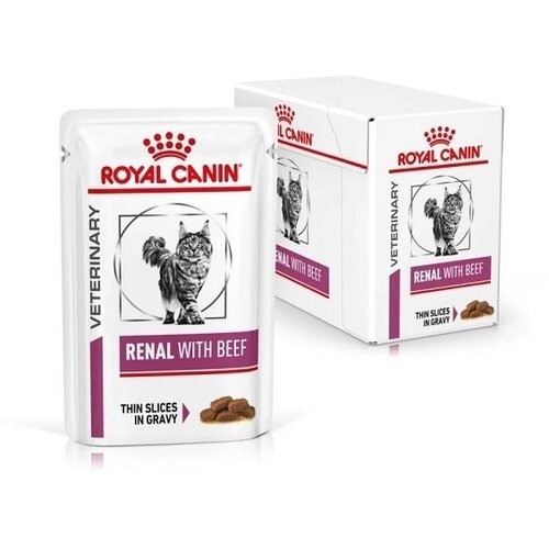 Royal Canin renal dijetetska hrana za mačke, ukus teletine, 85g Cene