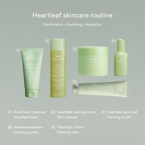 Abib Heartleaf Acne Foam Cleanser čistilna pena me&amp;scaron;ana koža 150 ml unisex Slike