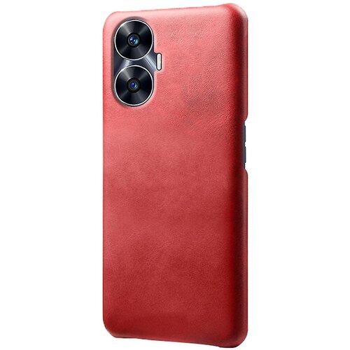 INORCO Za Realme C55 PU usnje + ovitek za telefon s telečjo teksturo, odporen na udarce, ovitek za telefon, (22033041) Slike