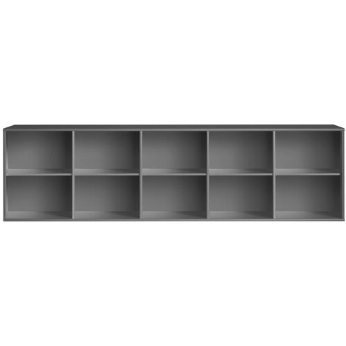 Hammel Furniture Antracitno siv stenski regal 220x61 cm Mistral &amp;ndash; Slike