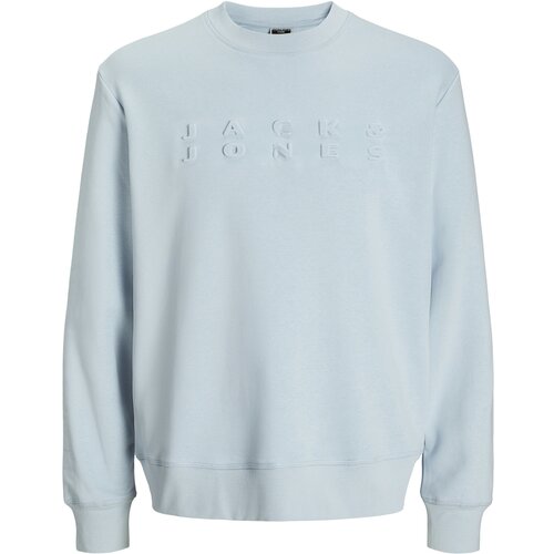 Jack & Jones muški duks 12274127, Svetloplavi Cene