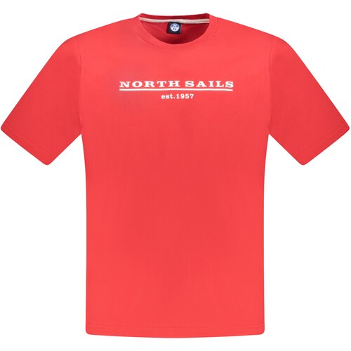 North Sails MEN&amp;amp;#39;S SHORT SLEEVE T-SHIRT RED Slike