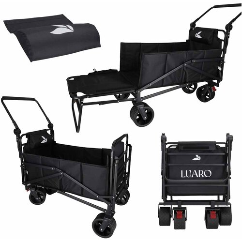  Zložljiv transportni voziček 2v1 z ležalnikom &ndash; do 150 kg - Za 30 let - Rojstni dan Cene