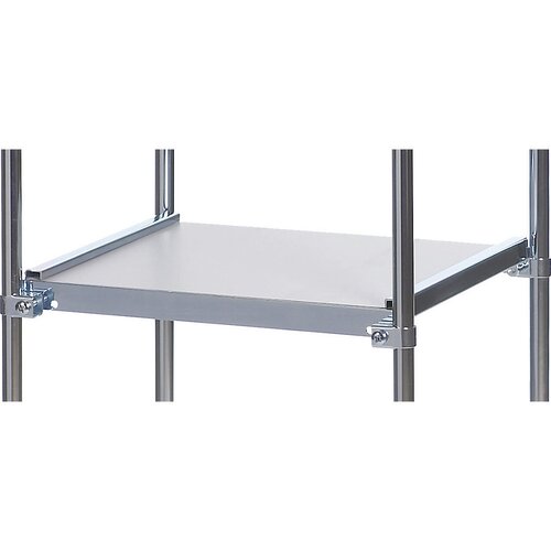 HelgeNyberg Polica z držali, DxŠ 360 x 420 mm, sive barve Cene