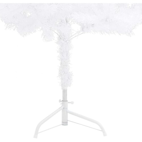  Umjetna božićna drvca PVC, Steel White Slike