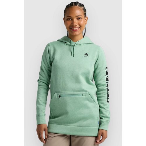 Burton Oak Long Pulover s kapuco soft sage heather Cene
