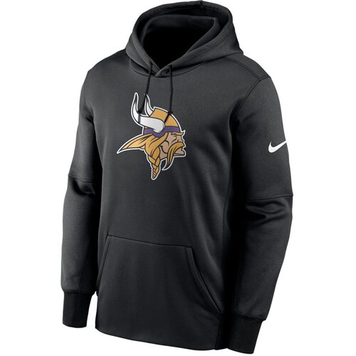 Nike Minnesota Vikings Prime Logo Therma pulover sa kapuljačom Slike