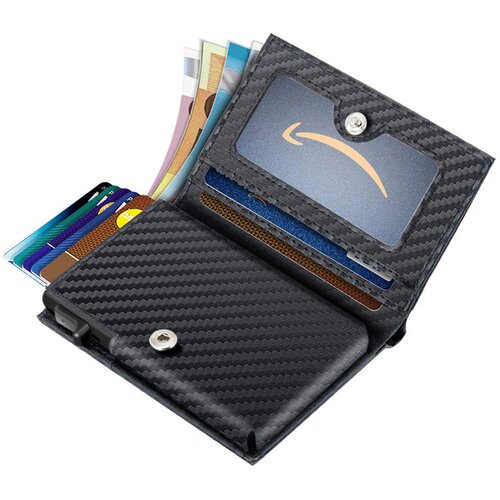 INF Denarnica z zaščito RFID v izskočnem držalu za kartico Black, (21257060) Cene