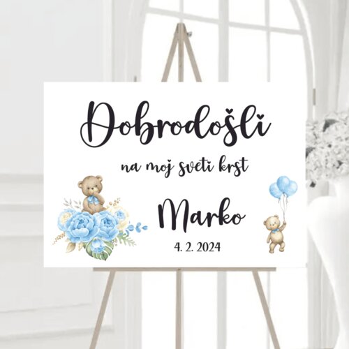  TABLA DOBRODO&Scaron;LICE krst in rojstni dan TABKROJ 09 Cene