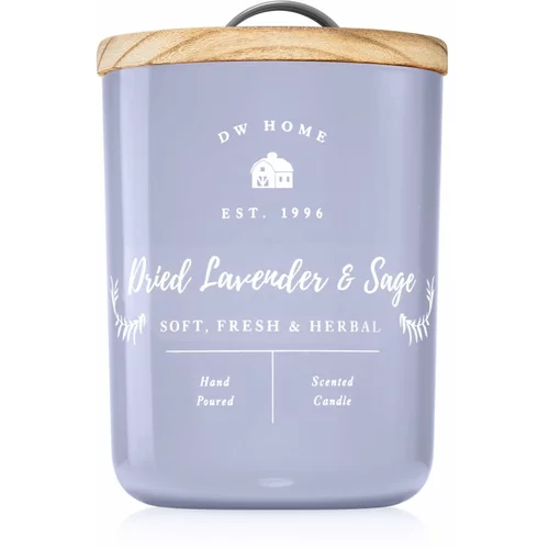 DW Home Farmhouse Dried Lavender & Sage mirisna svijeća 108 g