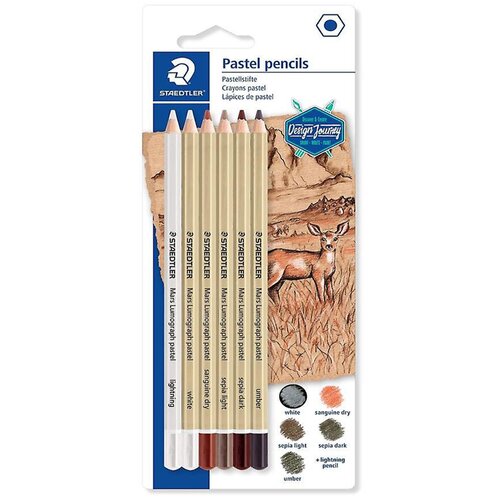 Staedtler Pastelni lumografski svinčniki Design Journey, 6 kosov Cene