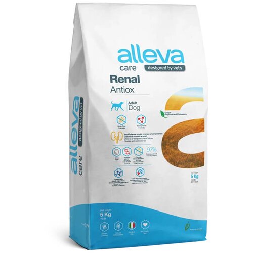 Alleva care veterinary line adult renal antiox - dijetetska hrana za pse za podr&amp;scaron;ku funkciji bubrega i urinarnom traktu (2kg, 5kg, 12kg) 5kg Slike