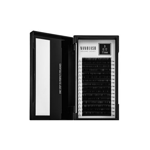 Nanolash Volume Lashes 0.12 D umjetne trepavice 11 mm Slike