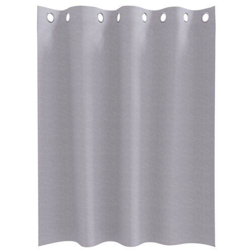 vidaXL Zavjese sa zavjesama 2 pcs Metalna siva 140 x 140 cm Poliester Cijene