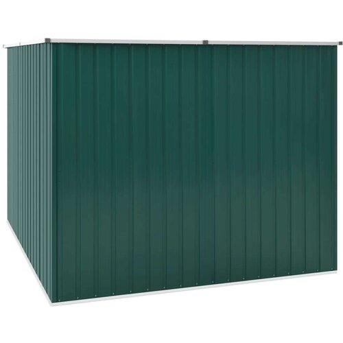 VidaXL vrtna lopa zelena 195x198x159 cm pocinkano jeklo Slike