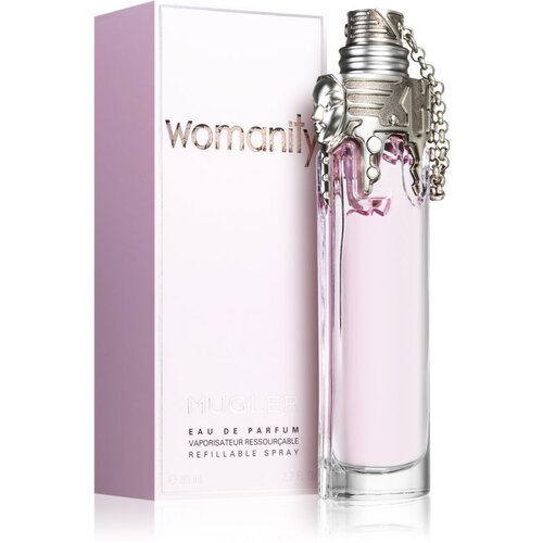 Mugler Womanity parfemska voda punjiva za žene 80 ml Slike