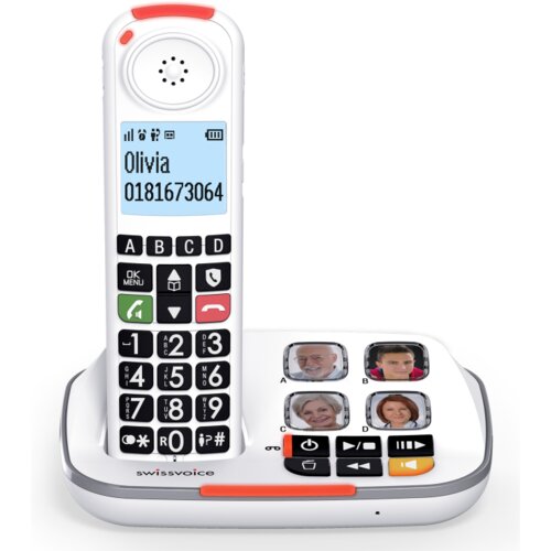 Atlinks telefon swissvoice xtra 2355 duo blanco, (20575964) Slike