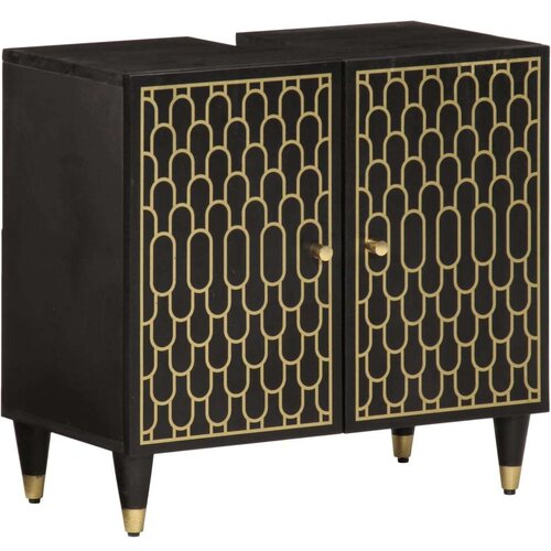  Kupaonski ormarić za umivaonik 62x33x58 cm masivno drvo manga Cijene