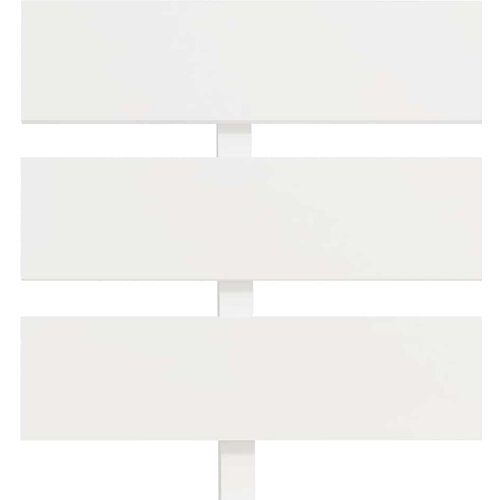  Okvir za krevet od masivne borovine bijeli 180 x 200 cm Slike