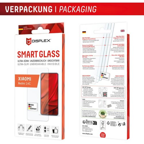 DISPLEX za&amp;scaron;titno staklo Smart Glass 2D za Xiaomi Redmi 14C (02043) Slike