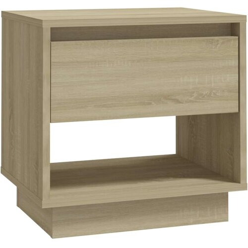 VidaXL noćni ormarići 2 kom boja hrasta 45 x 34 x 44 cm od iverice Slike