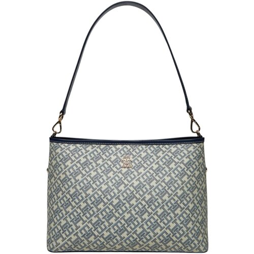 Tommy Hilfiger Torbe TH MONOPLAY LE SHOULDER AW0AW17342 Modra Slike