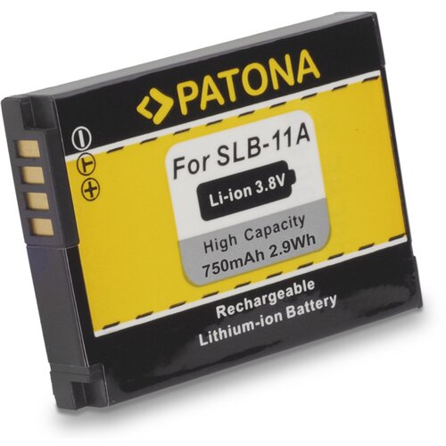 Patona Baterija SLB-11A za Samsung CL80 / TL240 / WB650, 750 mAh Slike