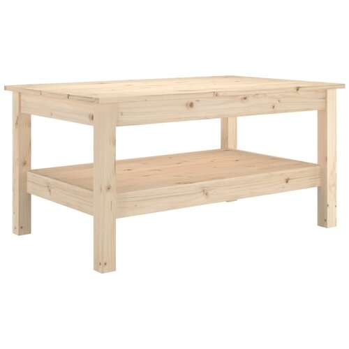 Maison Chic Klubska mizica - kavna mizica - Nizka mizica 80×50×40 cm trdna borovina, (21754871) Cene