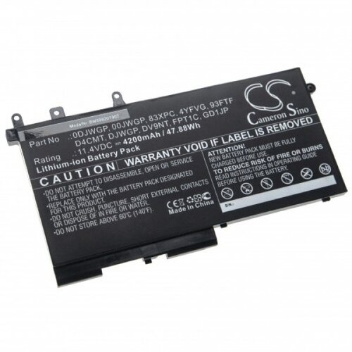 VHBW baterija za dell latitude 5280 / 5290 / 5480 / 5490, 11.4 v, 4200 mah Slike