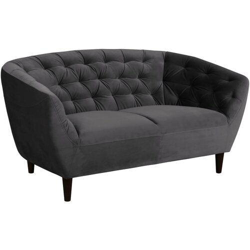 Actona tamno siva baršunasta sofa Ria, 150 cm Cijene