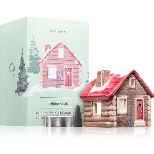 Paddywax Ceramic Houses Alpine Chalet darilni set Cene