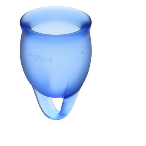 Satisfyer Menstrualna čašica Feel Confident, plava Cijene