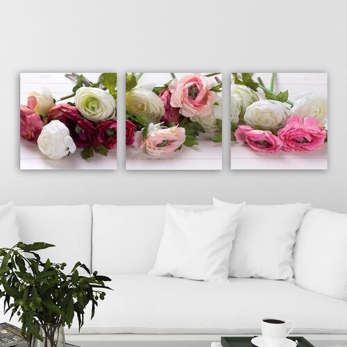 WALLXPERT P977100 Vi&scaron;enamenska Dekorativna Platna (3 Komada) Cene