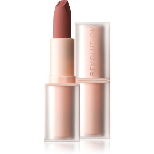 Makeup Revolution Lip Allure Soft Satin Lipstick kremasta šminka s satenastim zaključkom odtenek Brunch Pink Nude 3,2 g Cene