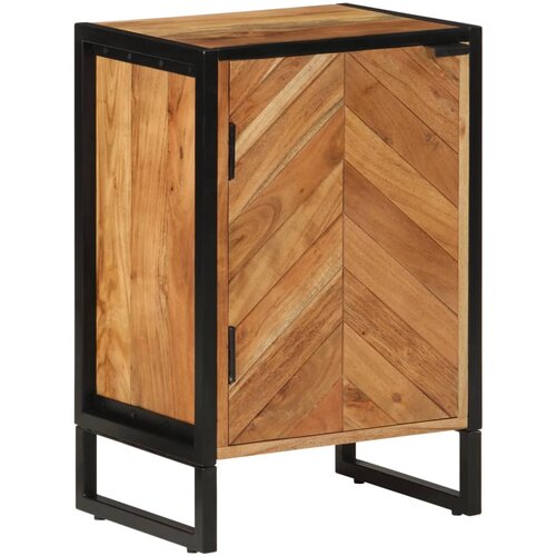 vidaXL Kupaonski ormarić 40x30x60 cm masivno drvo bagrema i željezo Cijene