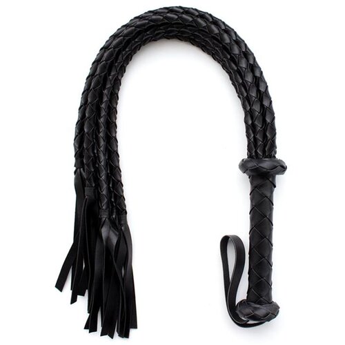 Fetish Addict Braided Flogger 75cm Black Cene