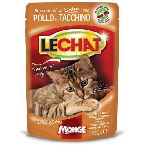 Lechat sos za mačke - piletina i ćuretina 100g Cene