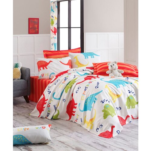 Aberto Design set Double prekrivač Dinazorus, 200x235cm, Šarena Cene