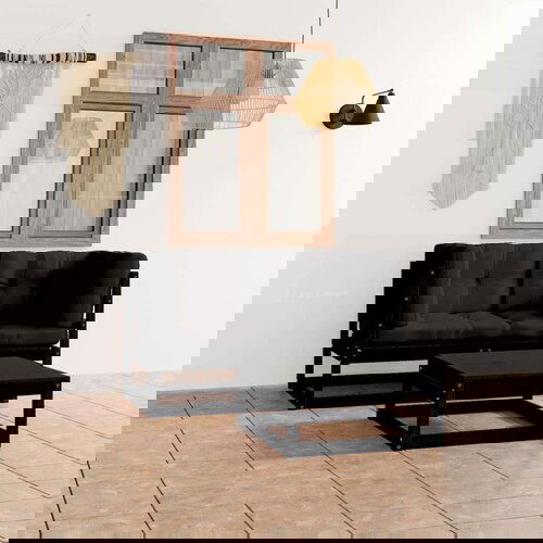  3-dijelna vrtna garnitura od masivne borovine s jastucima Cijene