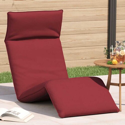  Sklopiva ležaljka za sunčanje vino crvene boje 175x54x8,5 cm Oxford tkanina Cene
