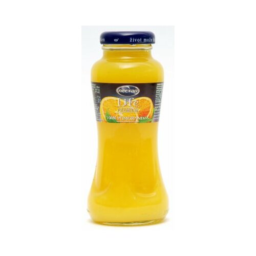 Nectar life 100% pomorandža sok 200ml staklo Cene