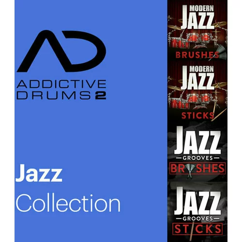 Xln Audio Addictive Drums 2: Jazz Collection (Digitalni izdelek)