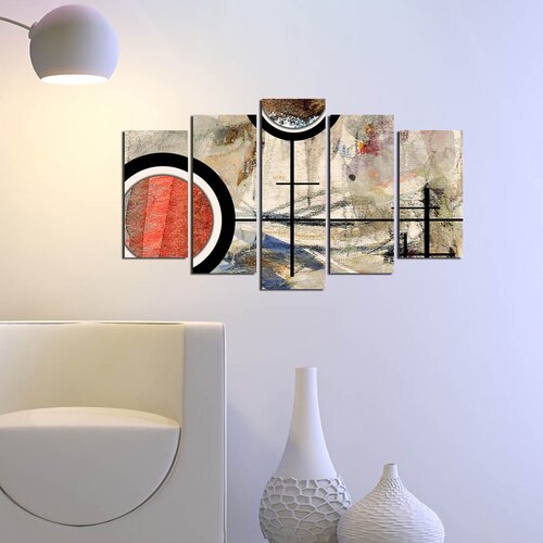 Wallity Set Slika 5ABSMDF-91, 5 Delova Cene