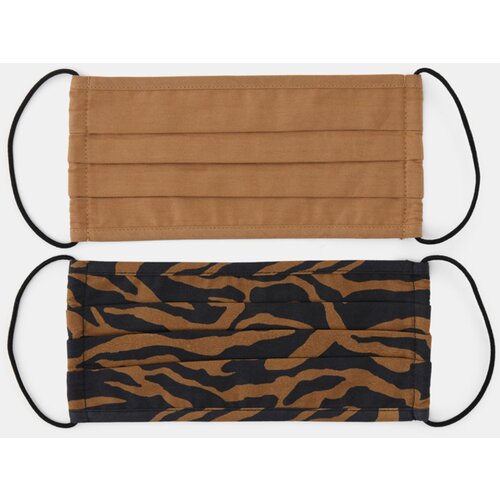Pieces Set of two brown face masks - Women's Cijene