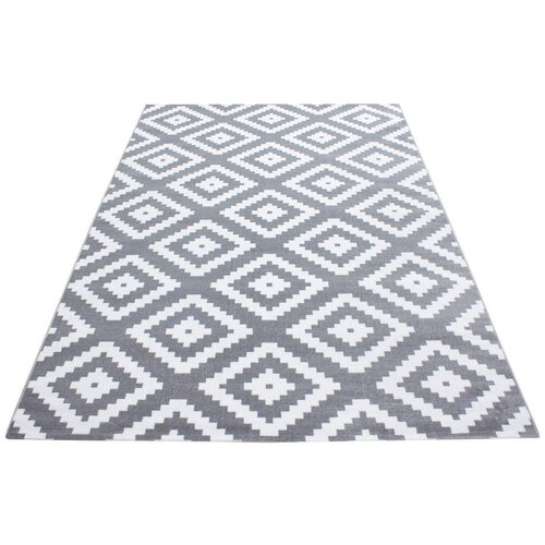 Novel tkana preproga plus grey 200/290 cm tkano siva Cene