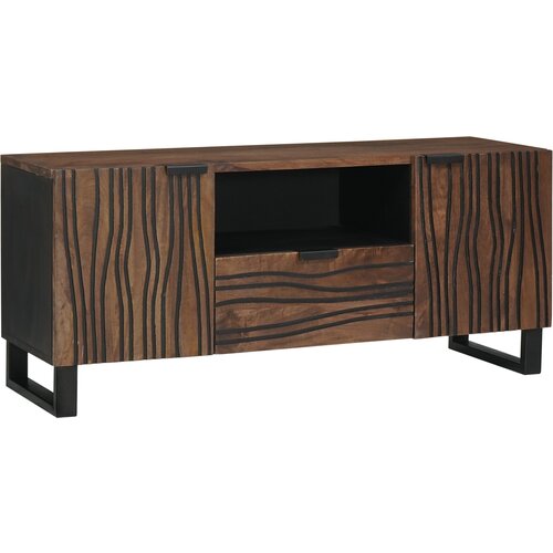 VidaXL TV komoda 105x33.5x46 cm Masivno mango drvo Slike