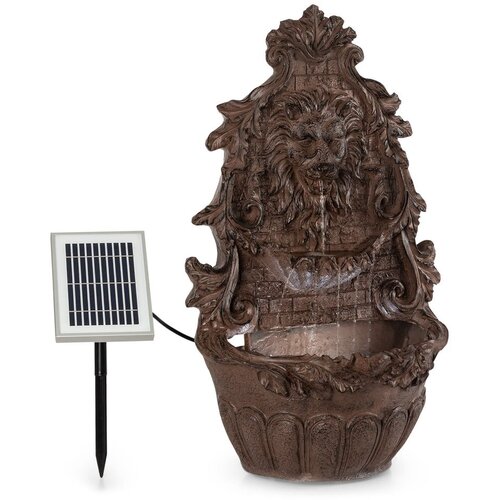Blumfeldt Löwenstein, stenska fontana, 2 W, solarna črpalka, material: poliresin, 4 bele LED diode, 5 m kabel Cene