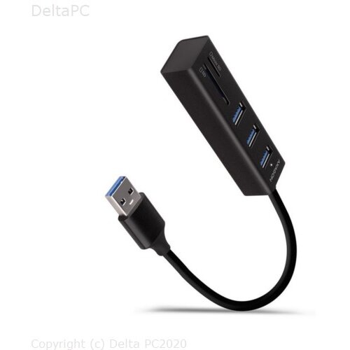  HUB 3x -A + SD/microSD, 20cm, HMA-CR3A, AXA Cijene