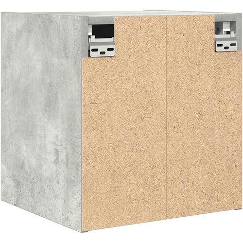  Zidni noćni ormarići 2 kom siva betona 38x34x40 cm Slike